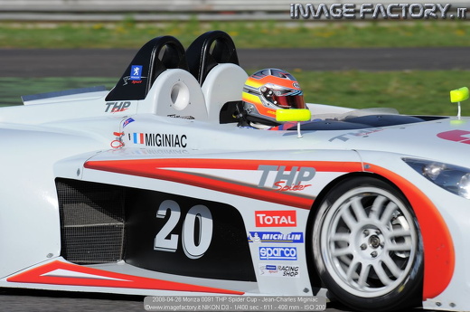 2008-04-26 Monza 0091 THP Spider Cup - Jean-Charles Miginiac